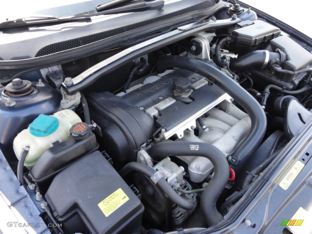 2004 Volvo V70 2.5T 2.5 Liter Turbocharged DOHC 20-Valve 5 Cylinder Engine Photo #51557139
