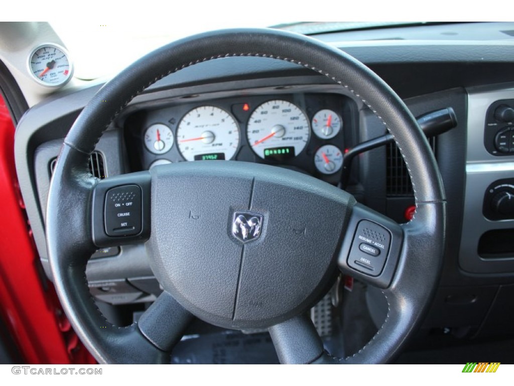 2005 Ram 1500 SRT-10 Quad Cab - Flame Red / Dark Slate Gray photo #23