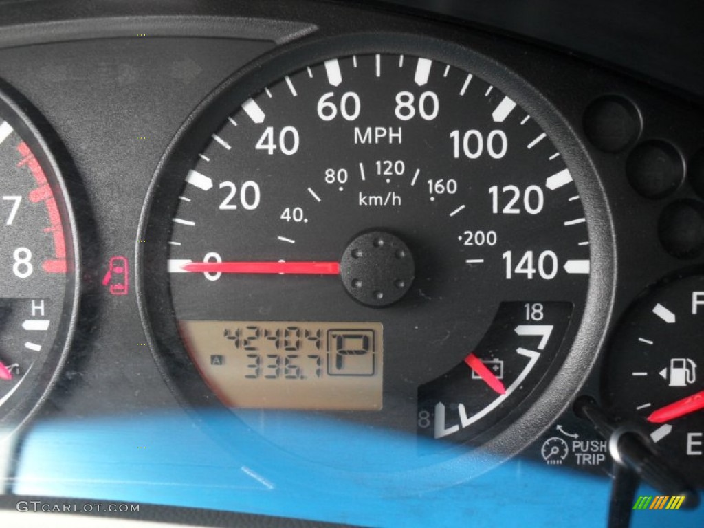 2008 Xterra S - Red Alert / Steel/Graphite photo #12