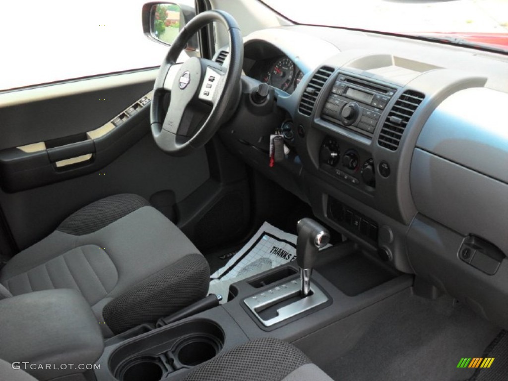 Steel/Graphite Interior 2008 Nissan Xterra S Photo #51557574