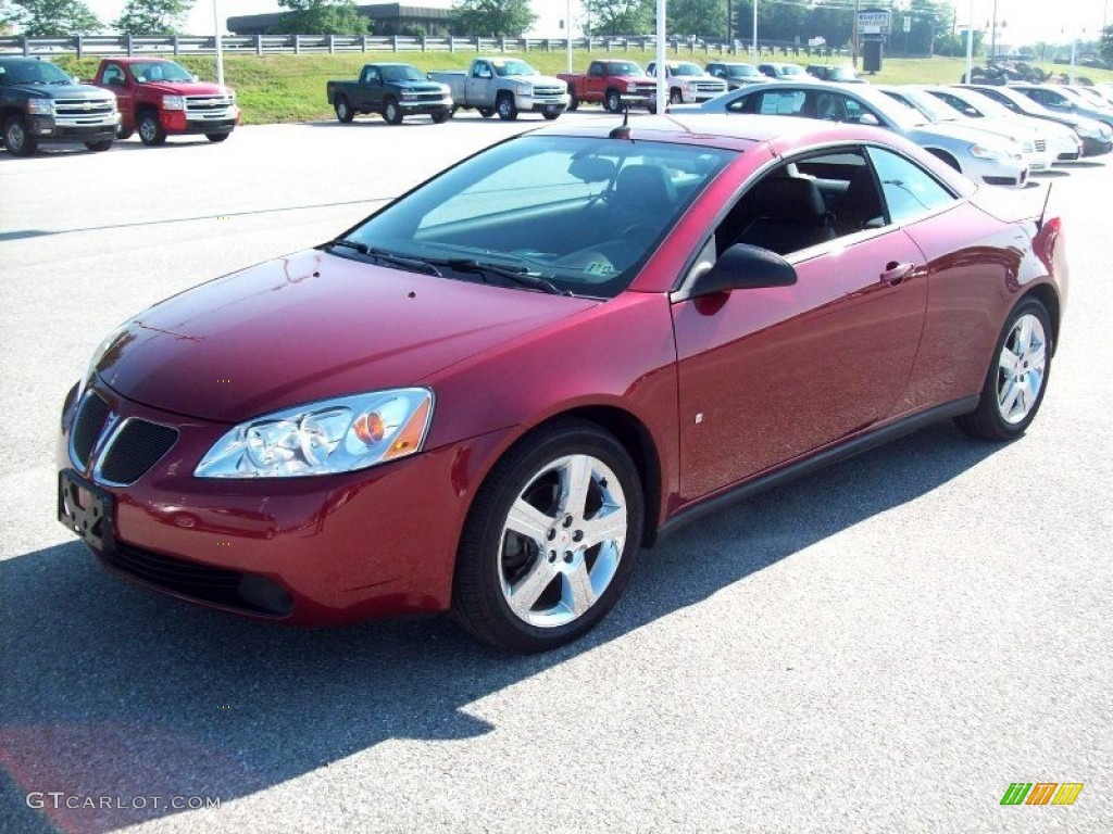 Performance Red Metallic 2008 Pontiac G6 GT Convertible Exterior Photo #51557607
