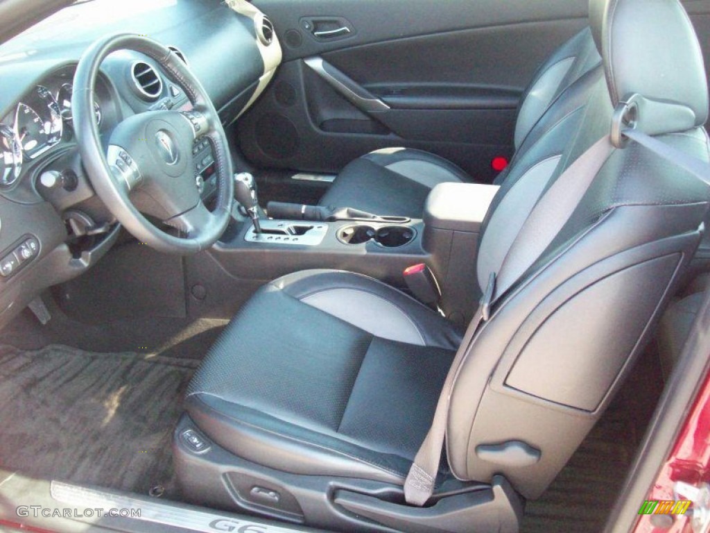 Ebony Black Interior 2008 Pontiac G6 GT Convertible Photo #51557889