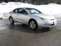 2004 Silver Nickel Saturn ION 3 Quad Coupe  photo #1