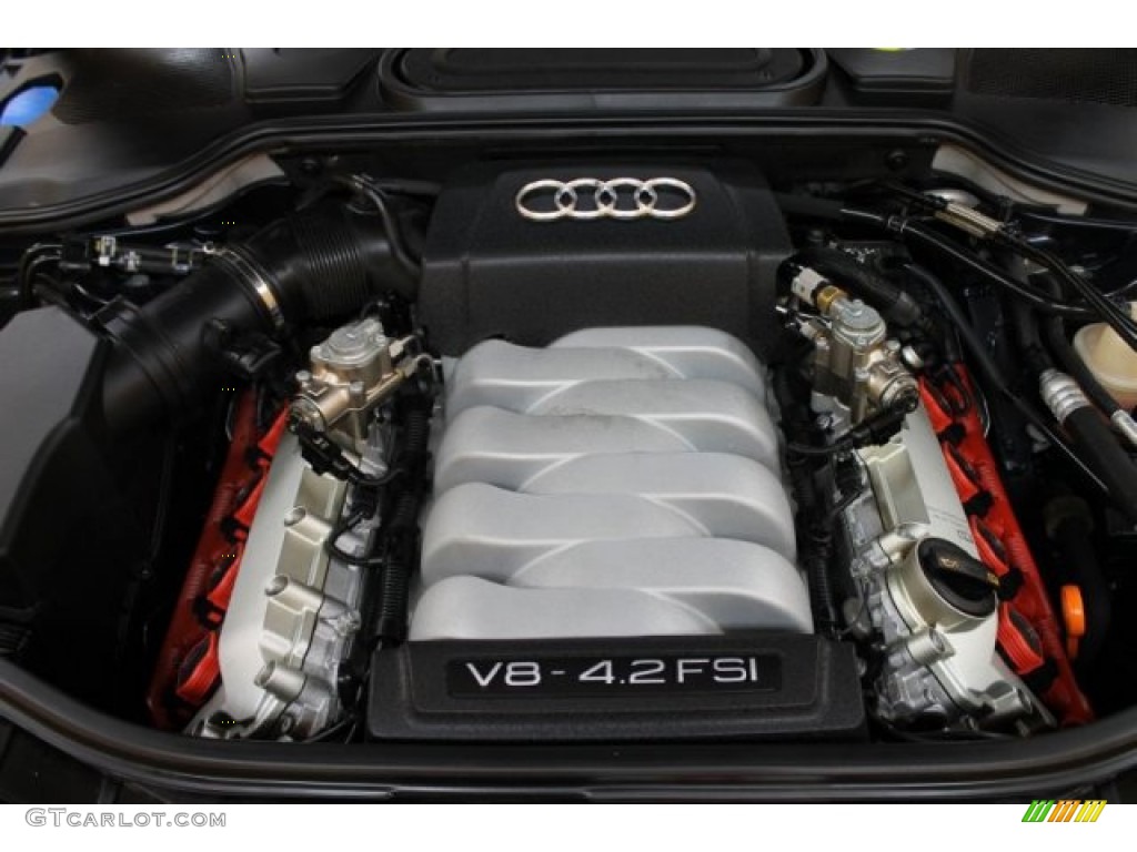 2009 Audi A8 L 4.2 quattro 4.2 Liter FSI DOHC 32-Valve VVT V8 Engine Photo #51558228