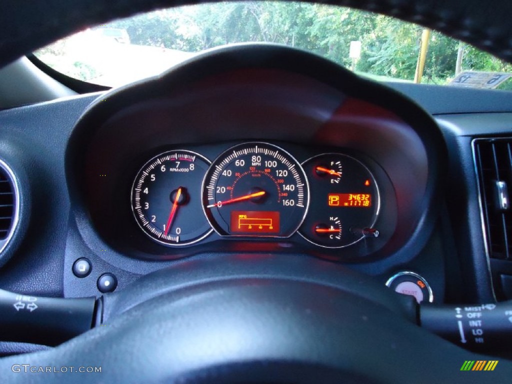 2009 Maxima 3.5 S - Navy Blue Metallic / Charcoal photo #14