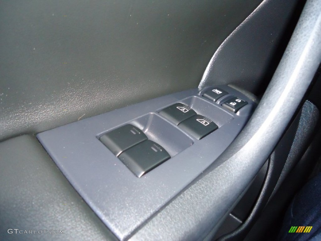 2009 Maxima 3.5 S - Navy Blue Metallic / Charcoal photo #16