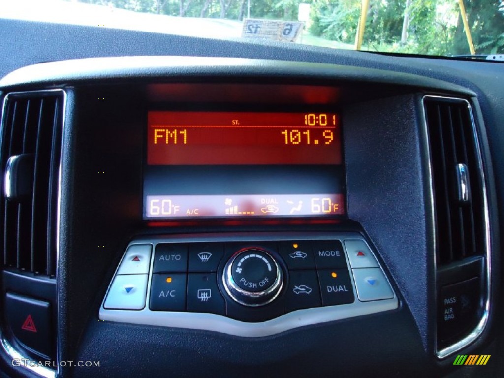 2009 Maxima 3.5 S - Navy Blue Metallic / Charcoal photo #18