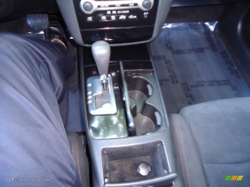 2009 Maxima 3.5 S - Navy Blue Metallic / Charcoal photo #20