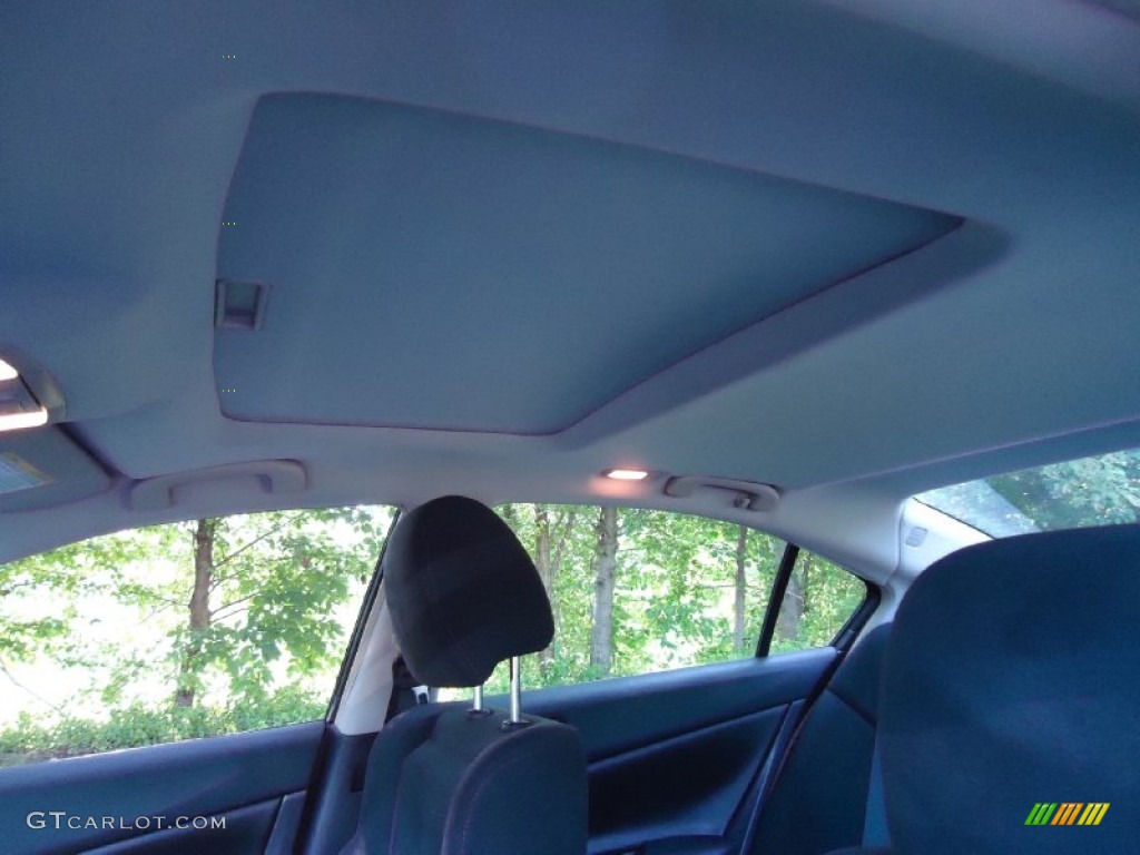 2009 Maxima 3.5 S - Navy Blue Metallic / Charcoal photo #27