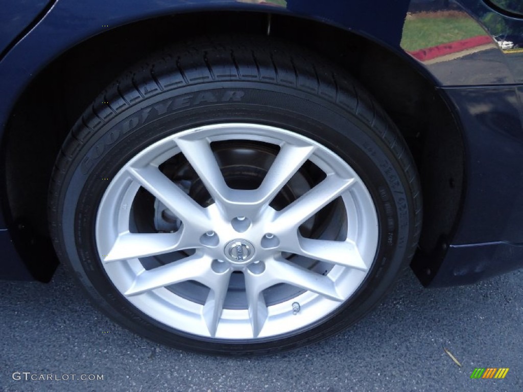 2009 Maxima 3.5 S - Navy Blue Metallic / Charcoal photo #29
