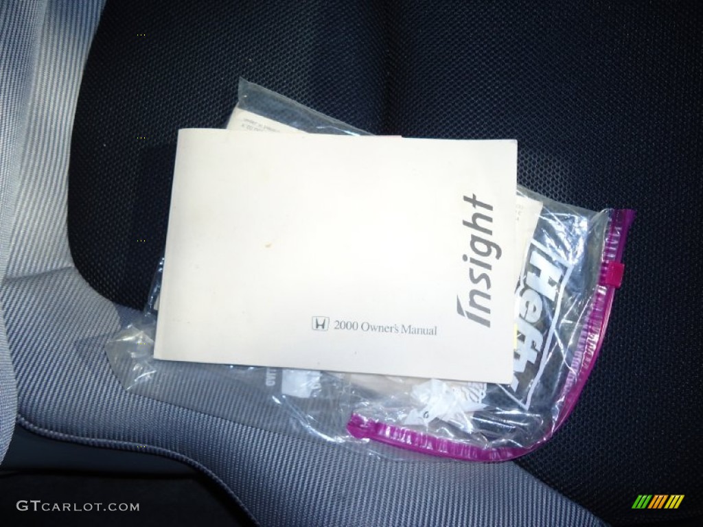 2000 Honda Insight Hybrid Books/Manuals Photo #51559503