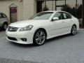 2008 Moonlight White Infiniti M 45 S Sedan  photo #6