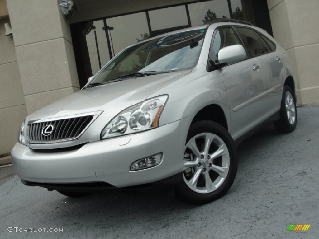 2008 RX 350 - Millenium Silver Metallic / Light Gray photo #1