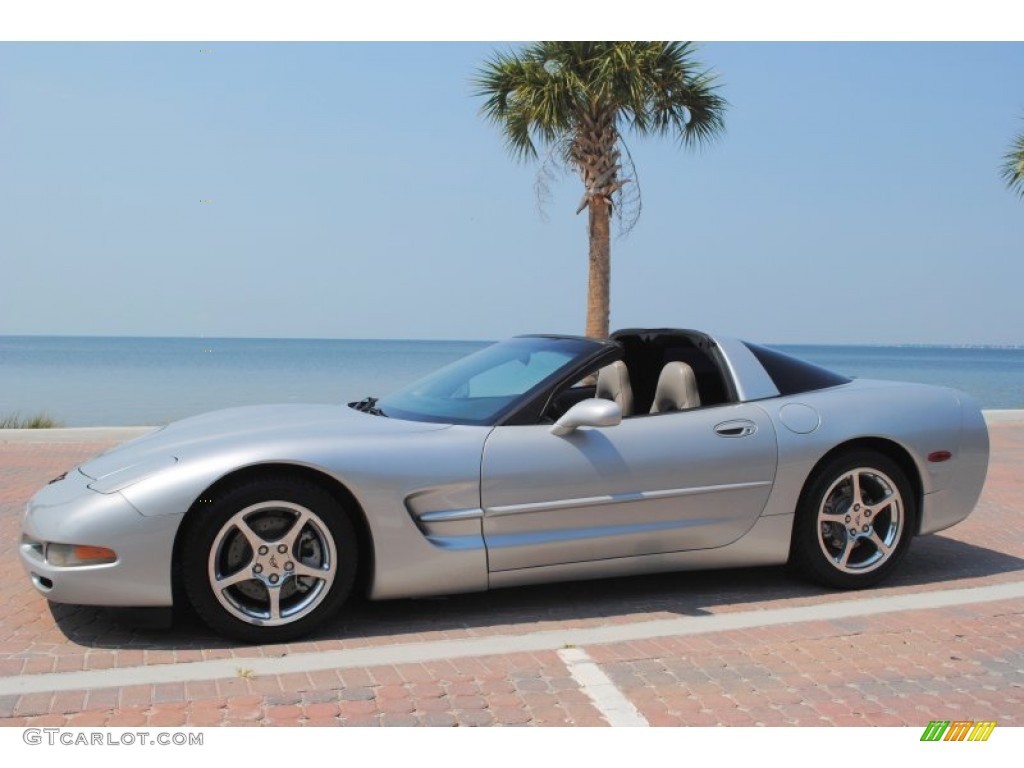 Sebring Silver Metallic 1998 Chevrolet Corvette Coupe Exterior Photo #51560991
