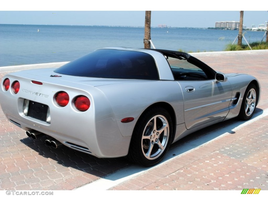 Sebring Silver Metallic 1998 Chevrolet Corvette Coupe Exterior Photo #51561042