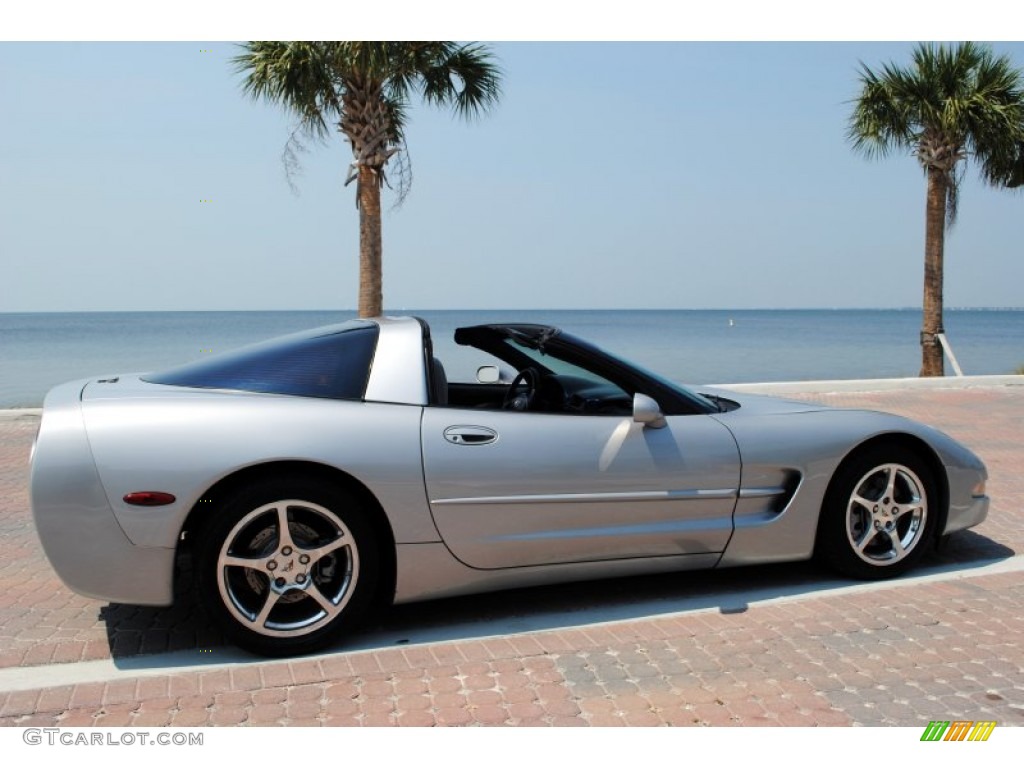 Sebring Silver Metallic 1998 Chevrolet Corvette Coupe Exterior Photo #51561048