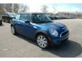 2009 Lightning Blue Metallic Mini Cooper S Hardtop  photo #7