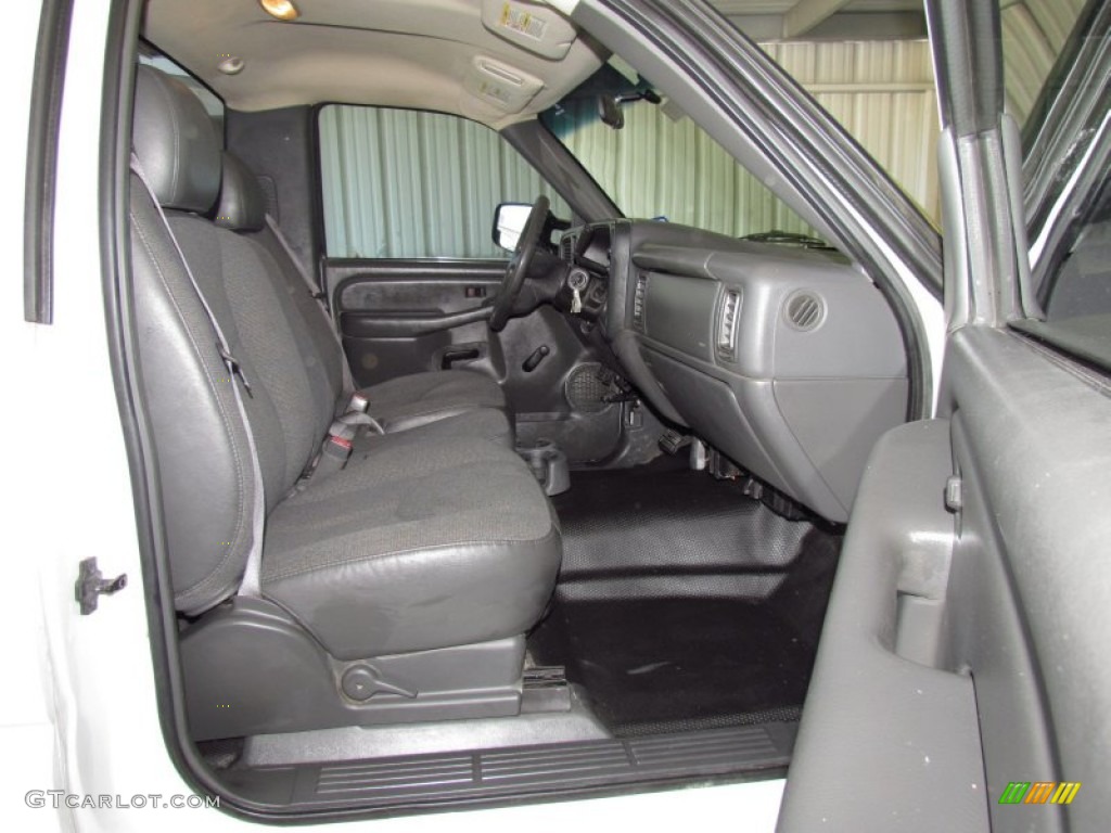 Dark Charcoal Interior 2003 Chevrolet Silverado 2500HD Regular Cab Photo #51561333