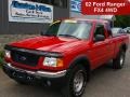 2002 Bright Red Ford Ranger XLT FX4 SuperCab 4x4  photo #1