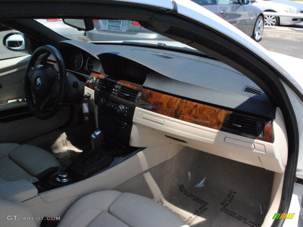 2008 3 Series 335i Convertible - Alpine White / Cream Beige photo #4