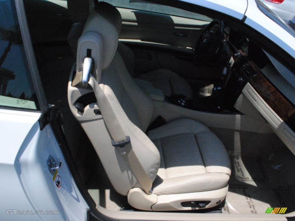 2008 3 Series 335i Convertible - Alpine White / Cream Beige photo #5