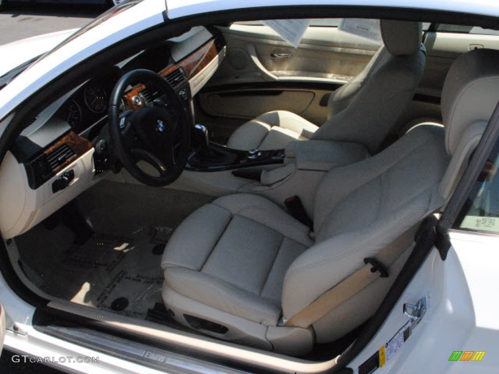 2008 3 Series 335i Convertible - Alpine White / Cream Beige photo #14
