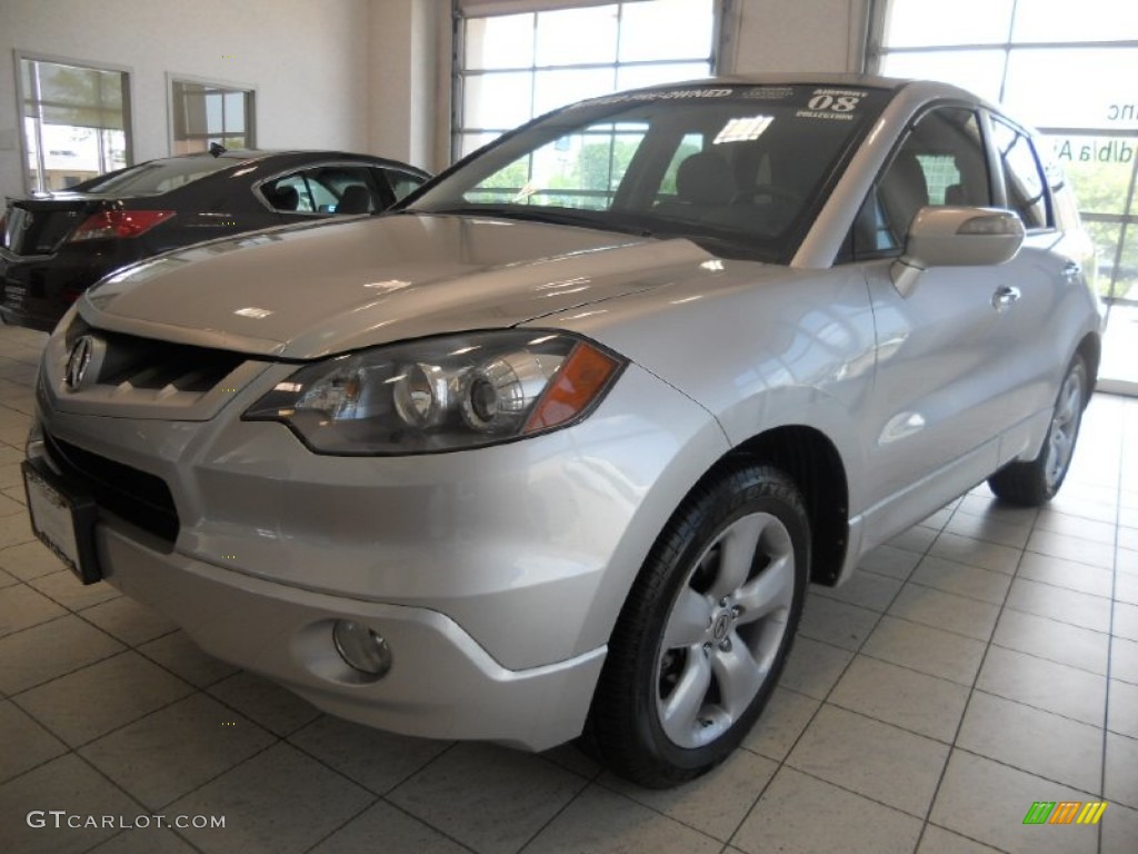 2008 RDX  - Alabaster Silver Metallic / Taupe photo #1