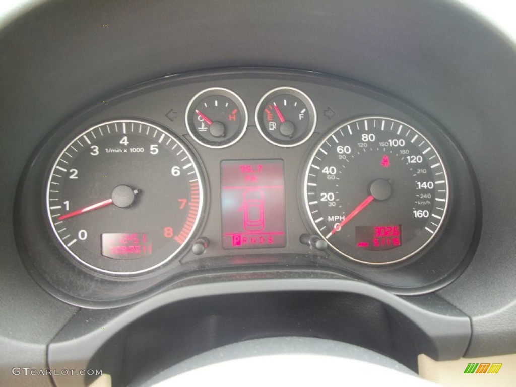 2007 Audi A3 3.2 quattro Gauges Photos