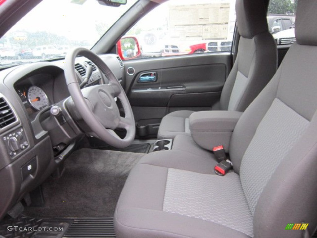 Ebony Interior 2011 GMC Canyon SLE Extended Cab 4x4 Photo #51565581