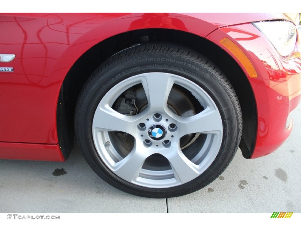 2010 3 Series 328i xDrive Coupe - Crimson Red / Cream Beige photo #8