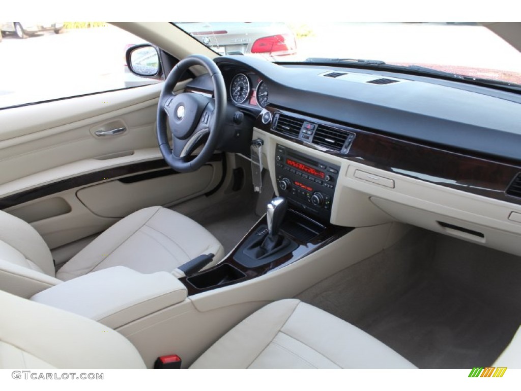 2010 3 Series 328i xDrive Coupe - Crimson Red / Cream Beige photo #14