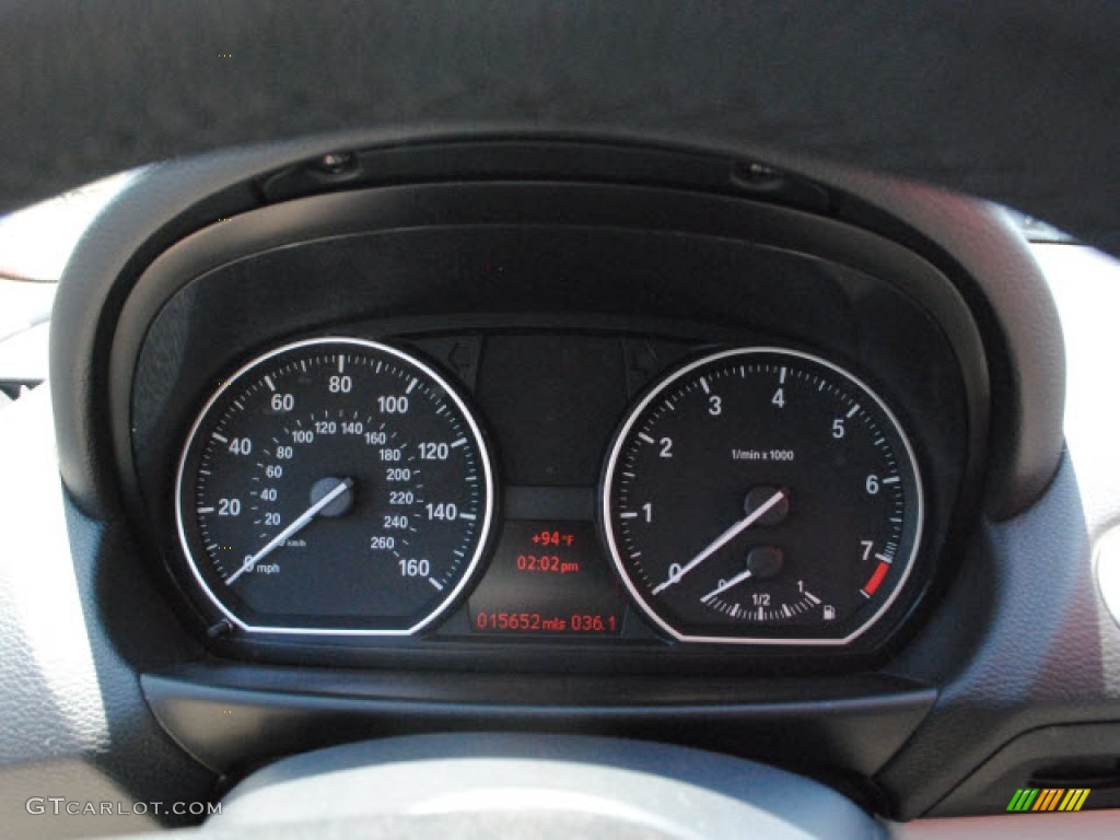 2010 BMW 1 Series 128i Coupe Gauges Photo #51565770