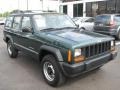 Forest Green Pearl 1999 Jeep Cherokee SE