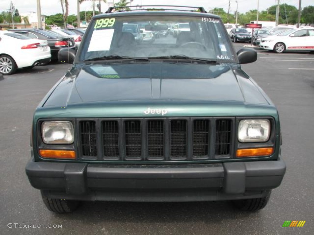 1999 Cherokee SE - Forest Green Pearl / Agate photo #3