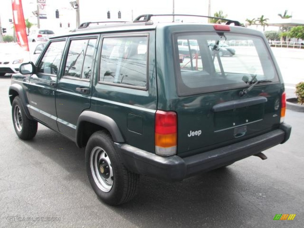 1999 Cherokee SE - Forest Green Pearl / Agate photo #7