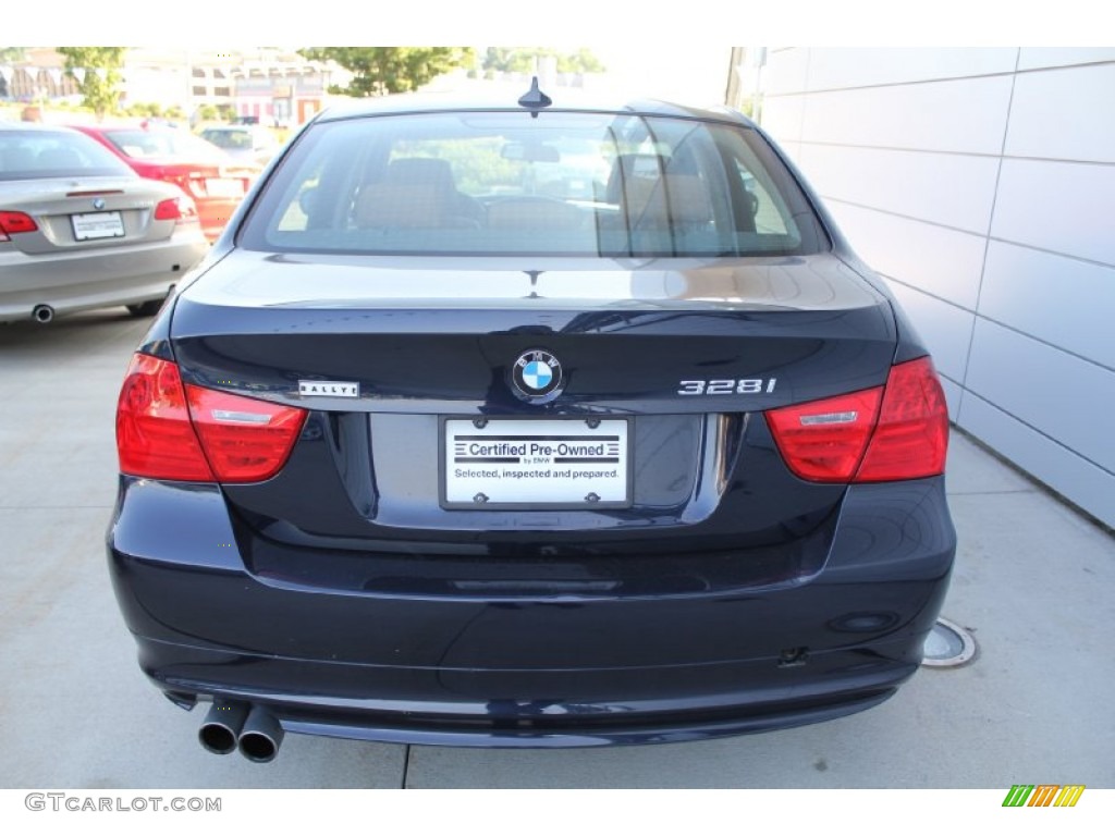 2010 3 Series 328i xDrive Sedan - Monaco Blue Metallic / Saddle Brown Dakota Leather photo #5