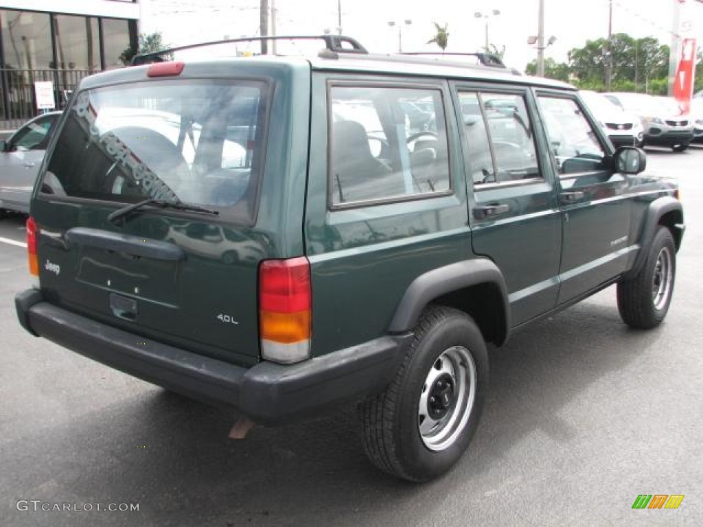 1999 Cherokee SE - Forest Green Pearl / Agate photo #9