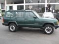 Forest Green Pearl 1999 Jeep Cherokee SE Exterior