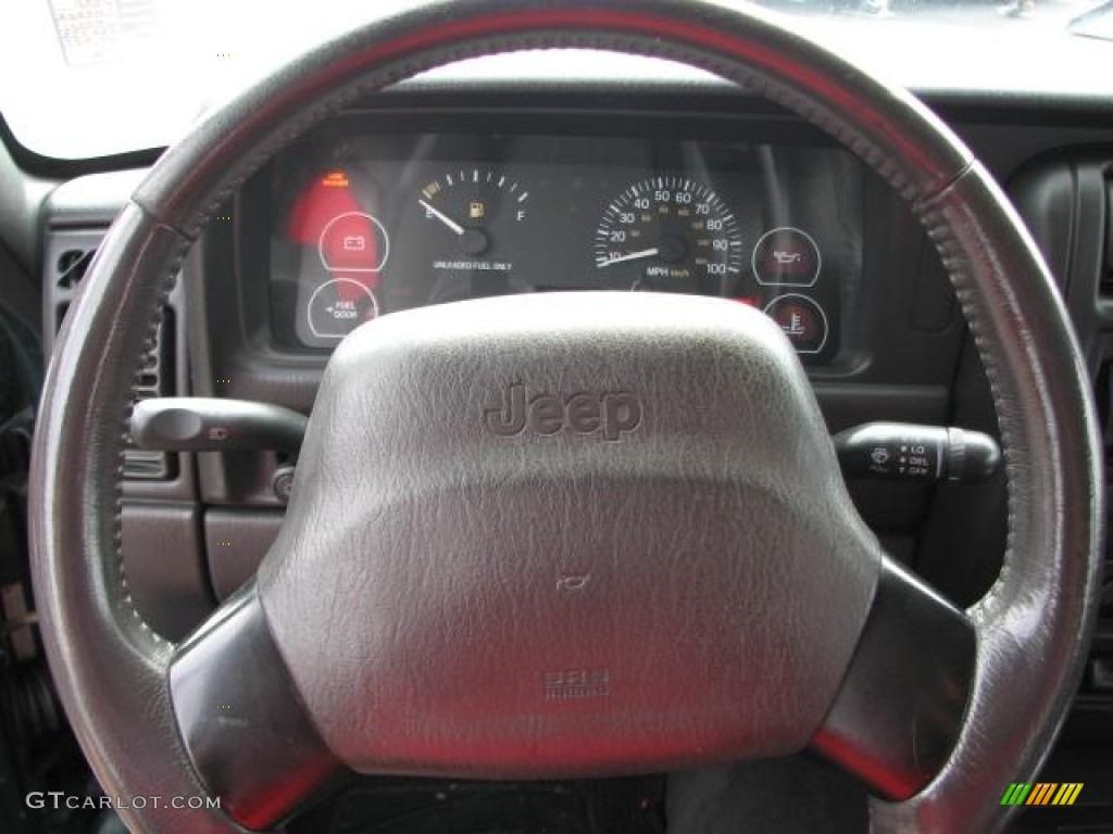 1999 Cherokee SE - Forest Green Pearl / Agate photo #16