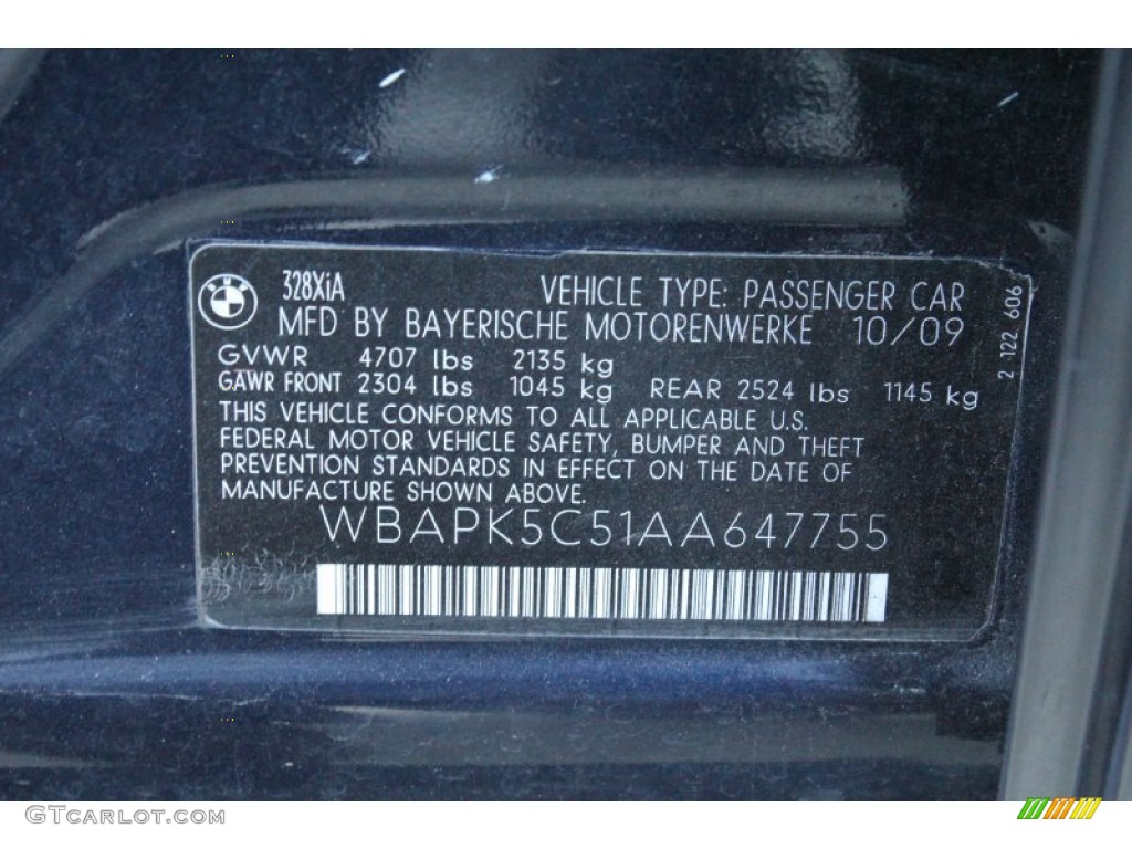 2010 3 Series 328i xDrive Sedan - Monaco Blue Metallic / Saddle Brown Dakota Leather photo #16