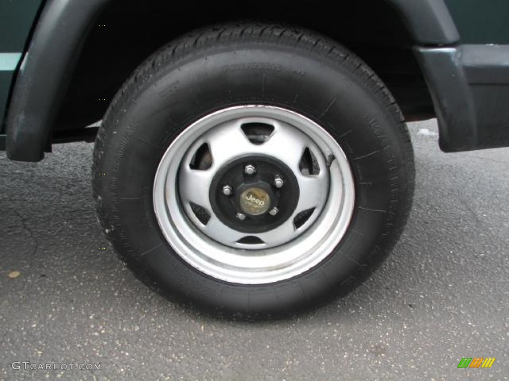 1999 Cherokee SE - Forest Green Pearl / Agate photo #20