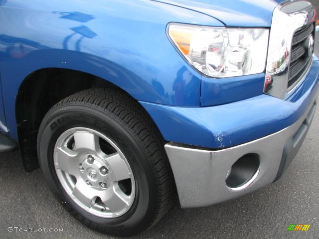 2007 Tundra SR5 Double Cab - Blue Streak Metallic / Graphite Gray photo #2
