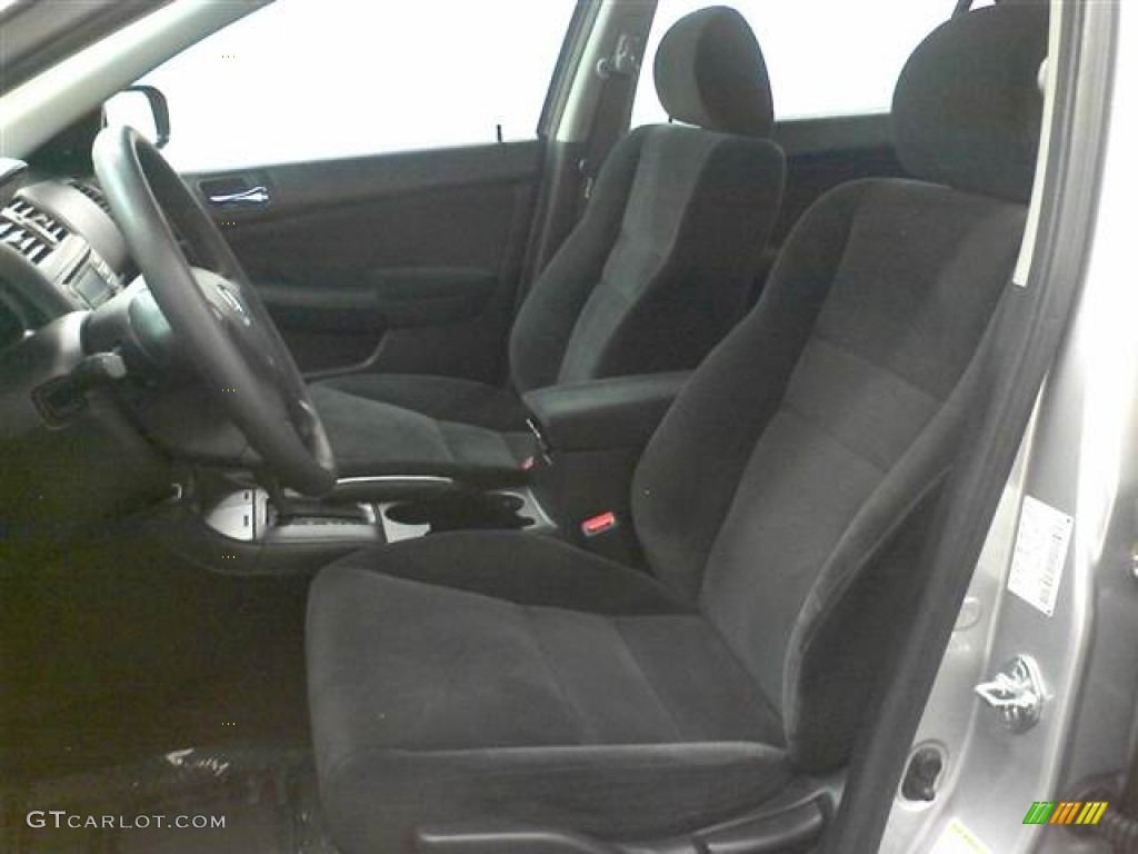 2006 Accord Value Package Sedan - Alabaster Silver Metallic / Black photo #6