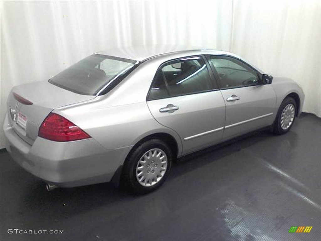 2006 Accord Value Package Sedan - Alabaster Silver Metallic / Black photo #16