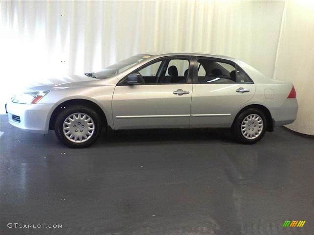 2006 Accord Value Package Sedan - Alabaster Silver Metallic / Black photo #18