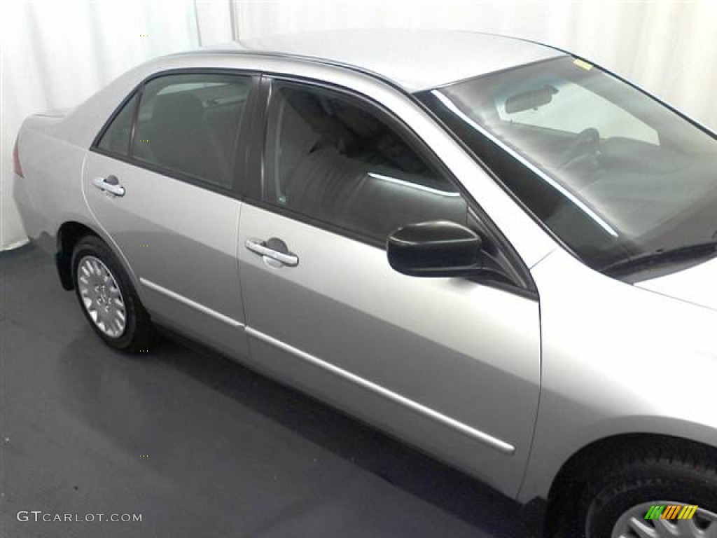 2006 Accord Value Package Sedan - Alabaster Silver Metallic / Black photo #21