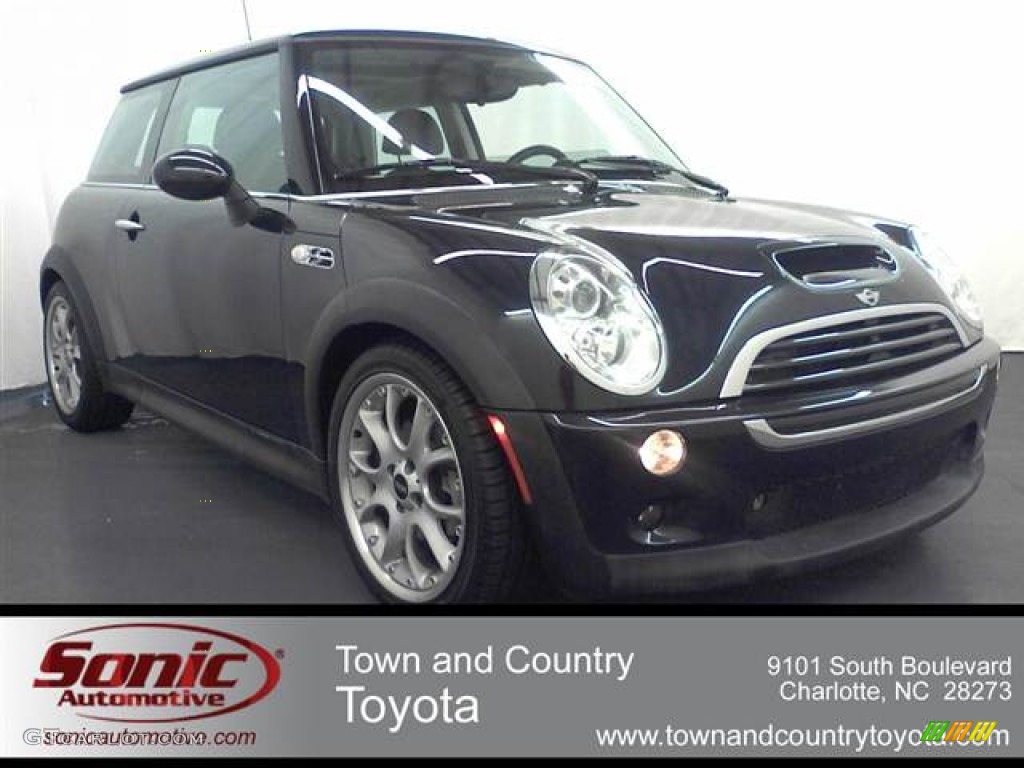 2006 Cooper S Hardtop - Astro Black Metallic / Panther Black photo #1