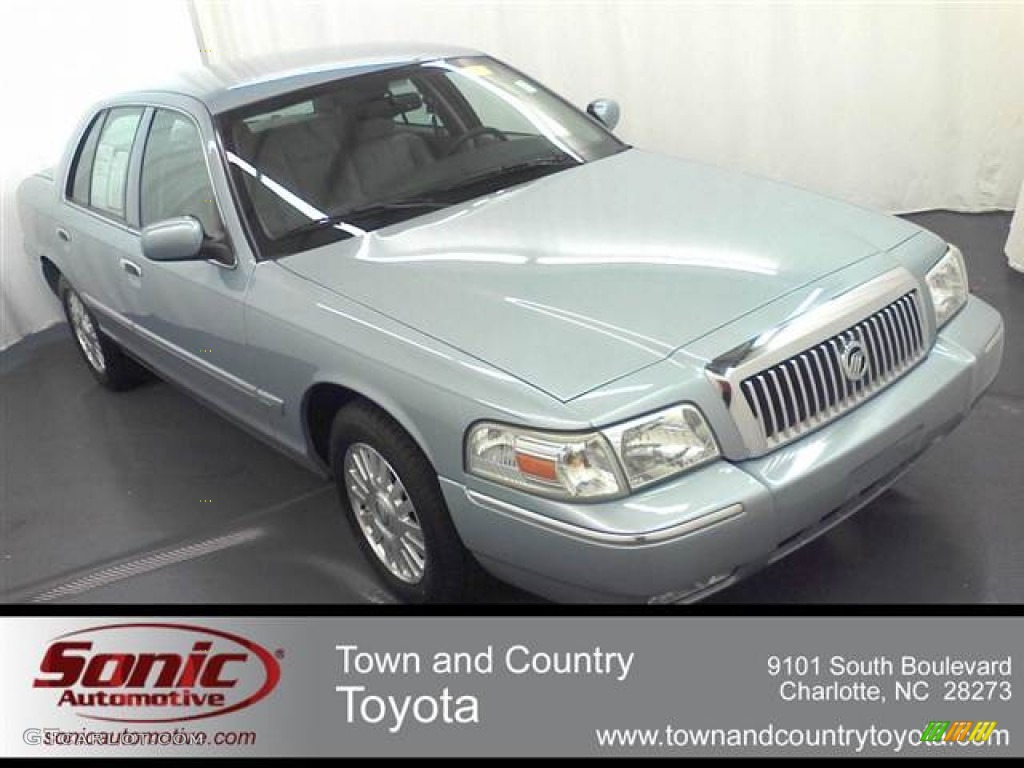 2006 Grand Marquis LS - Light Ice Blue Metallic / Medium Light Stone photo #1