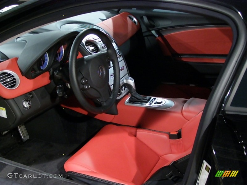Red Leather Interior 2006 Mercedes-Benz SLR McLaren Photo #51568