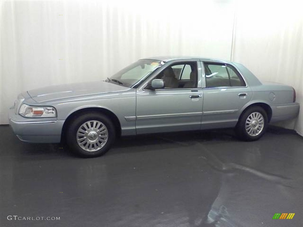 2006 Grand Marquis LS - Light Ice Blue Metallic / Medium Light Stone photo #18